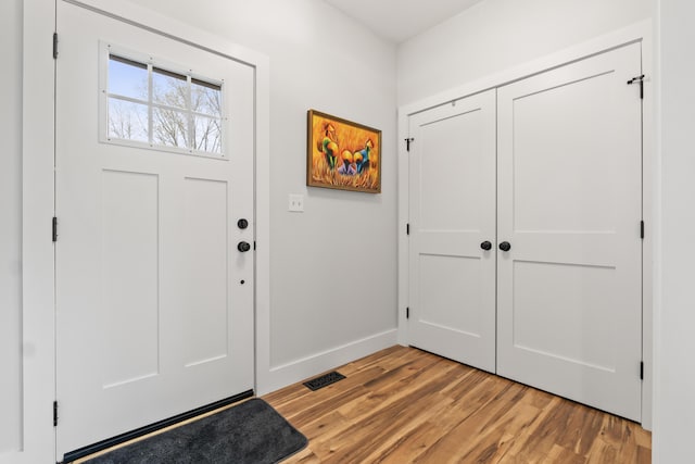 29 Hawks Nest Ln, Wells, ME 04090 - entryway featuring light wood-style floors and baseboards