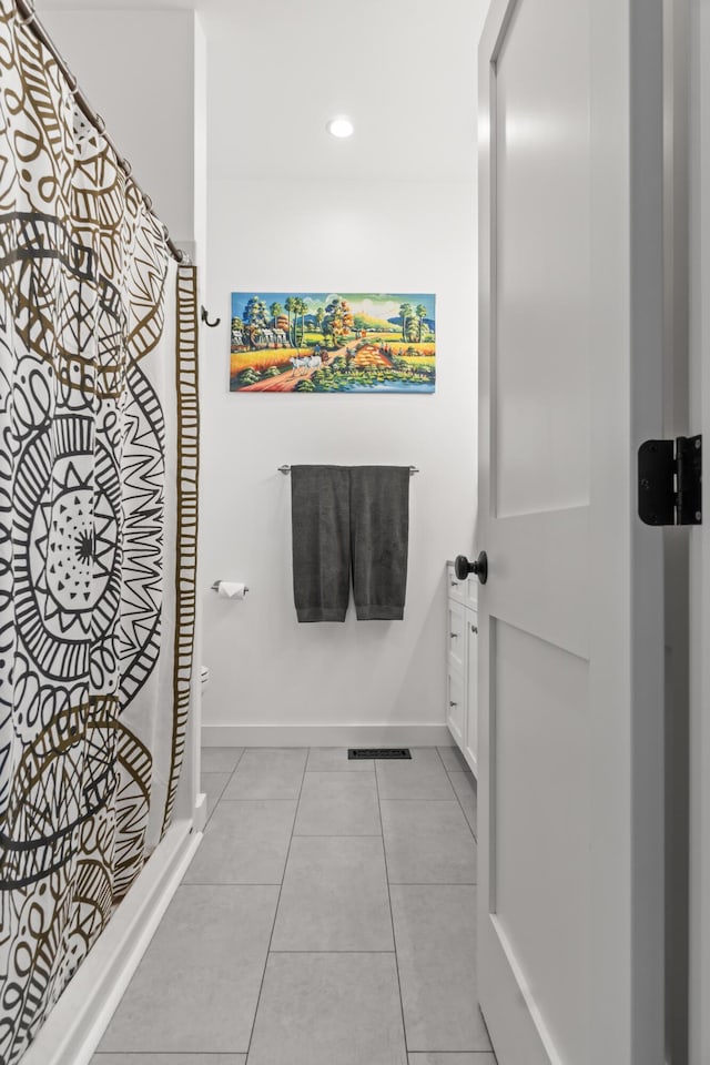 29 Hawks Nest Ln, Wells, ME 04090 - full bathroom featuring tile patterned floors, baseboards, recessed lighting, and toilet