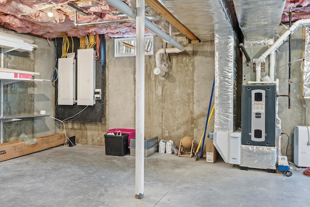29 Hawks Nest Ln, Wells, ME 04090 - below grade area featuring electric panel