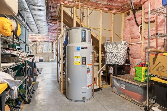29 Hawks Nest Ln, Wells, ME 04090 - utility room with water heater