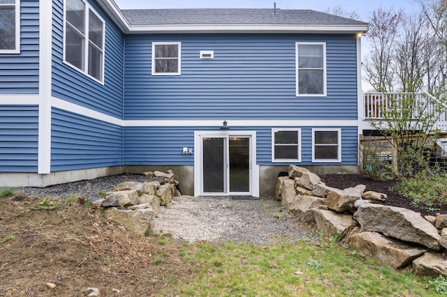29 Hawks Nest Ln, Wells, ME 04090 - rear view of house with a deck