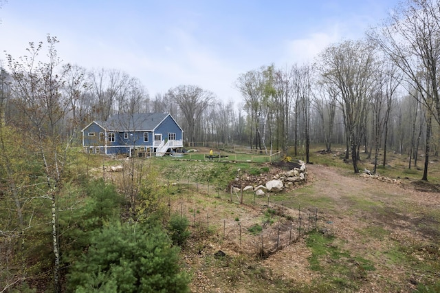 29 Hawks Nest Ln, Wells, ME 04090 - view of yard featuring fence