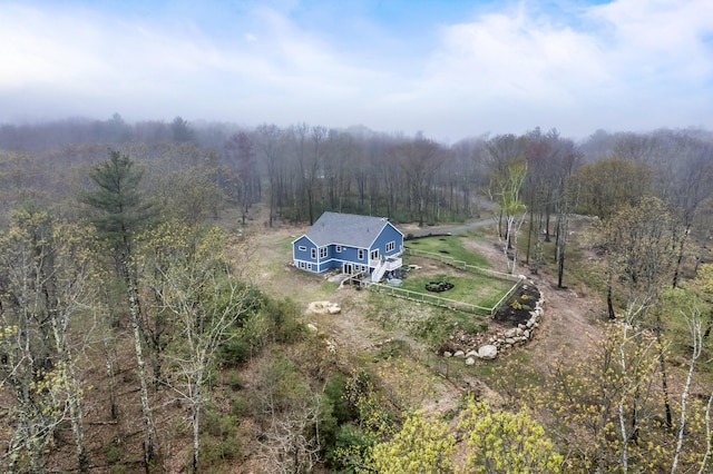 29 Hawks Nest Ln, Wells, ME 04090 - view of subject property featuring a heavily wooded area