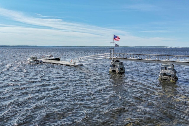 1588 Turtle Head Rd, Islesboro, ME 04848 - dock featuring a water view