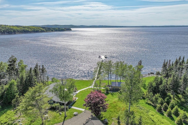 1588 Turtle Head Rd, Islesboro, ME 04848 - aerial view of a large body of water