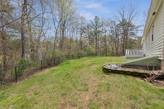 48 Woodside Dr, Kennebunk, ME 04043 - view of yard with a deck