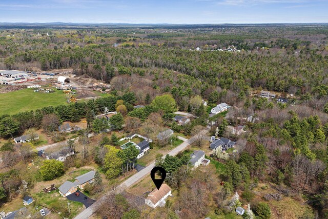 48 Woodside Dr, Kennebunk, ME 04043 - aerial view of property's location featuring a forest