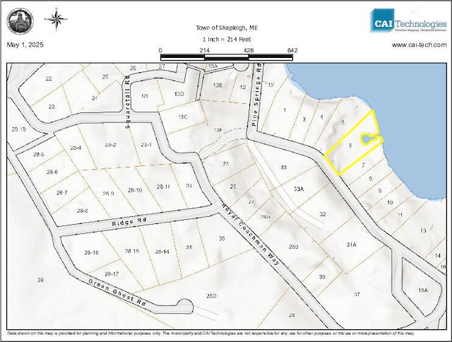 map location