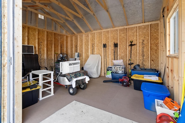 storage room featuring a garage