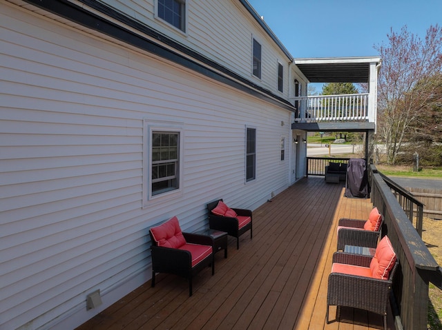 view of deck