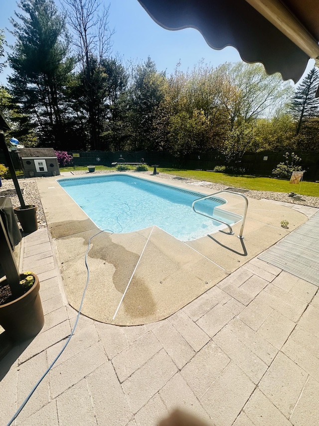 20 Patrick St, Skowhegan, ME 04976 - view of swimming pool featuring a patio