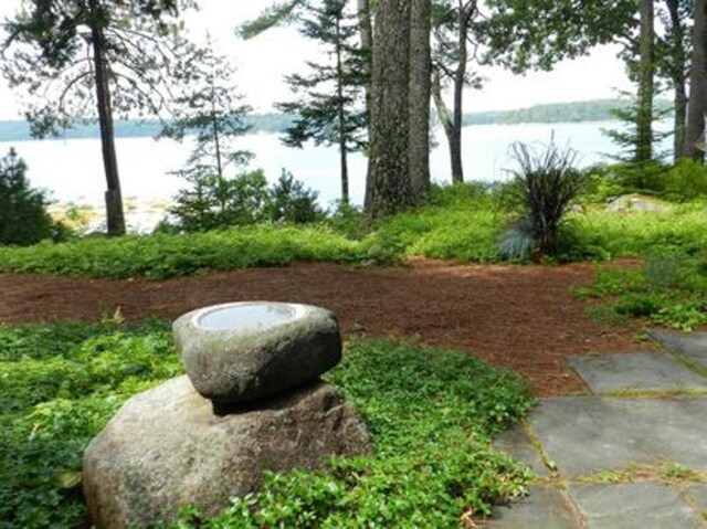 8 Spring Ln, Mount Desert, ME 04660 - view of yard featuring a water view