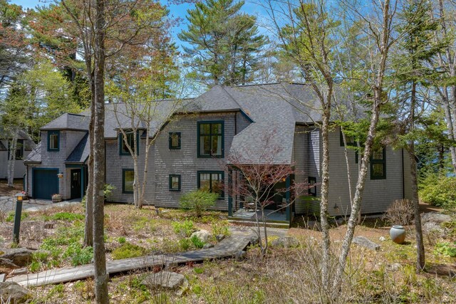 8 Spring Ln, Mount Desert, ME 04660 - shingle-style home with roof with shingles