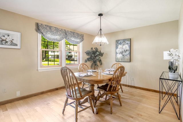 51 Beaver Dam Rd, South Berwick, ME 03908 - dining room with light wood-style flooring and baseboards