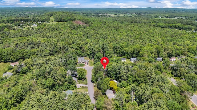 51 Beaver Dam Rd, South Berwick, ME 03908 - aerial overview of property's location featuring a heavily wooded area