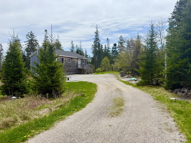 8 Berry Ln, Vinalhaven, ME 04863 - view of dirt / gravel road