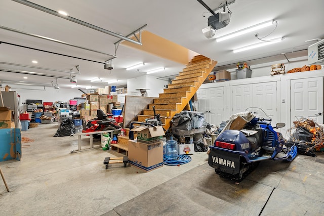 875 N Parish Rd, Turner, ME 04282 - garage featuring a garage door opener