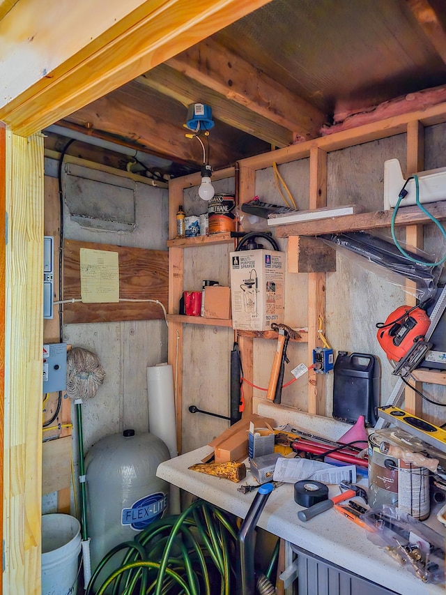 view of storage