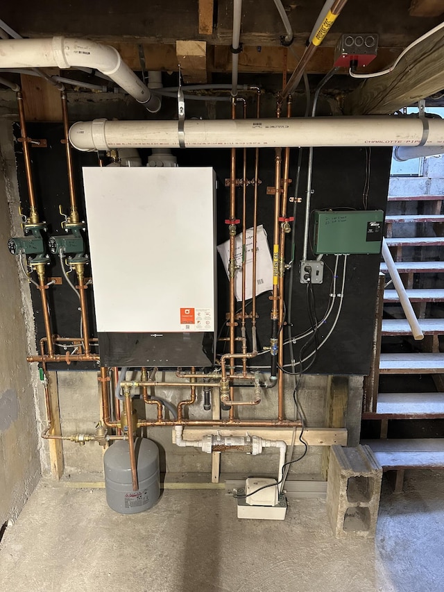 view of utility room