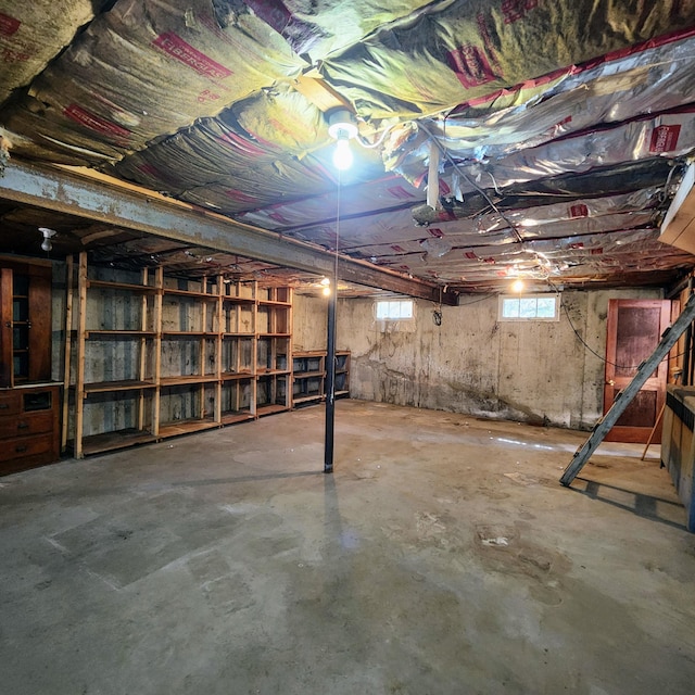 34 Chase Ave, Mexico, ME 04257 - view of basement