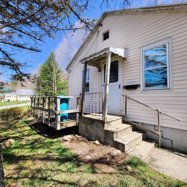 34 Chase Ave, Mexico, ME 04257 - view of entrance to property