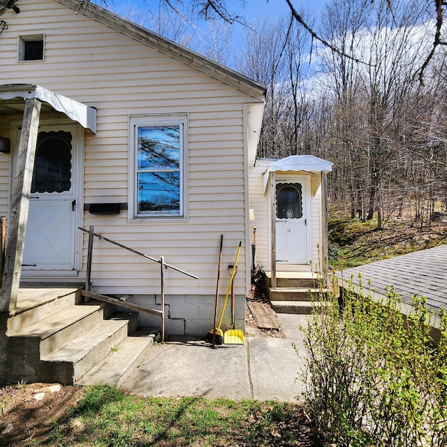 34 Chase Ave, Mexico, ME 04257 - view of property entrance