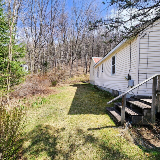 34 Chase Ave, Mexico, ME 04257 - view of grassy yard