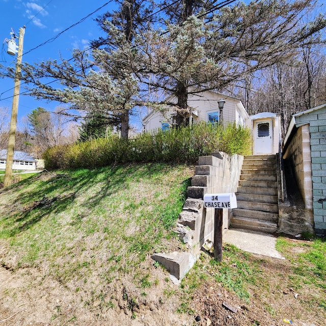 34 Chase Ave, Mexico, ME 04257 - view of yard