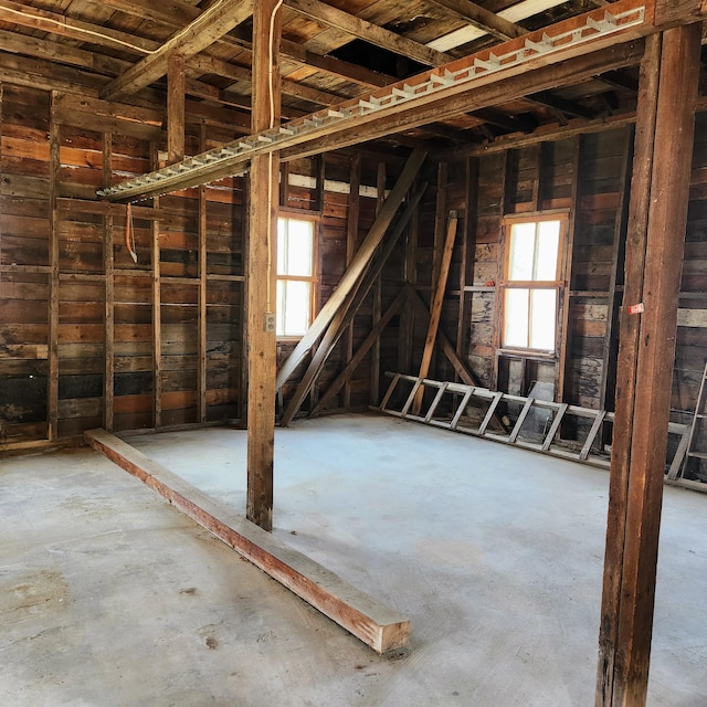 34 Chase Ave, Mexico, ME 04257 - misc room with concrete floors