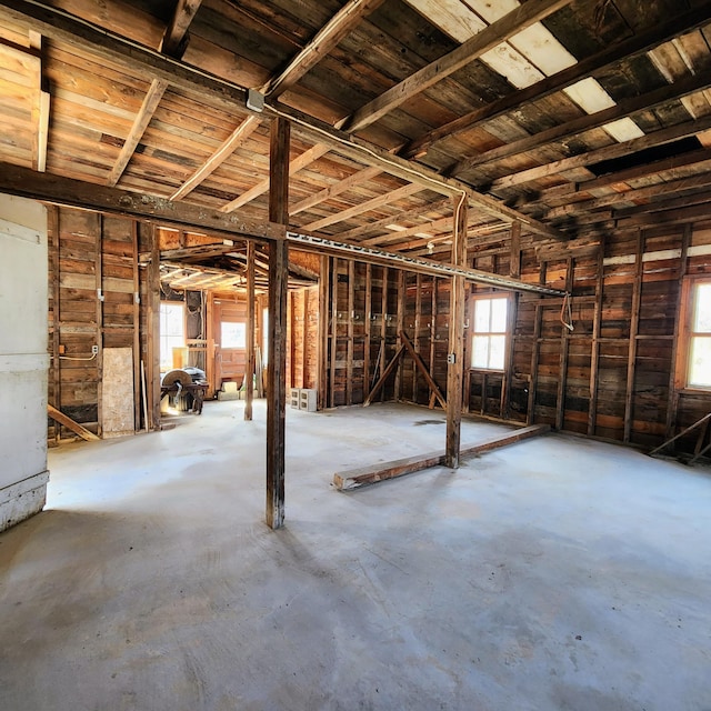 34 Chase Ave, Mexico, ME 04257 - misc room with concrete floors