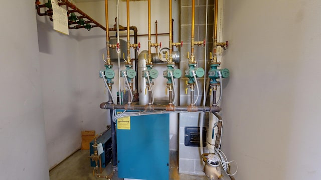 utilities featuring a heating unit