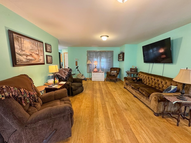 242 Bottle Lake Rd, Springfield, ME 04487 - living area featuring wood finished floors