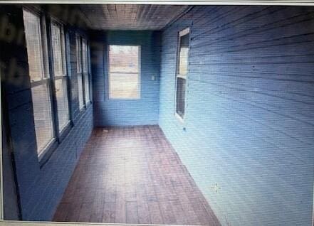 interior space featuring wood finished floors