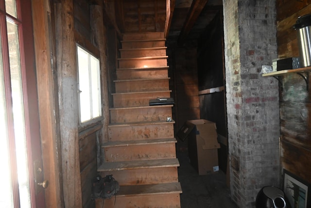 12 Preble St, Bingham, ME 04920 - view of stairway