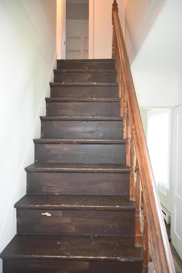 12 Preble St, Bingham, ME 04920 - view of staircase