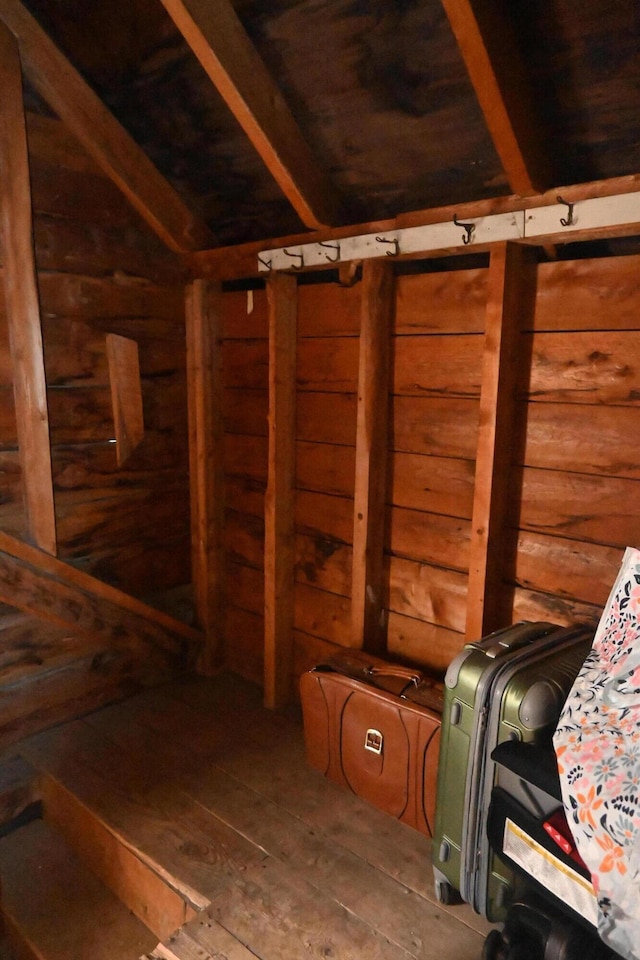 12 Preble St, Bingham, ME 04920 - view of unfinished attic