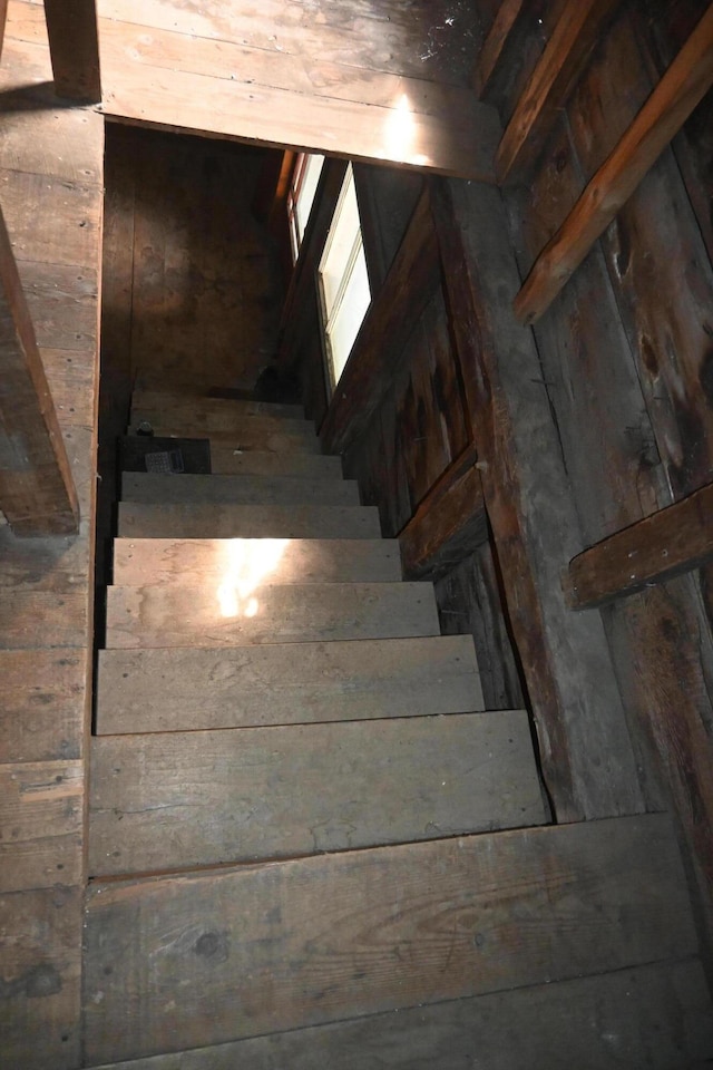 12 Preble St, Bingham, ME 04920 - view of staircase