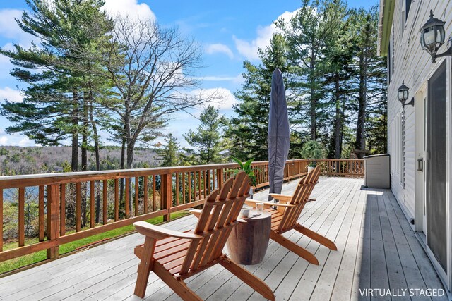 view of deck