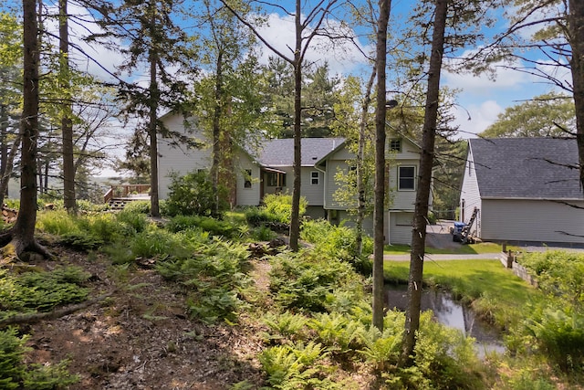 33 Taylor Rd, Westport Island, ME 04578 - view of yard