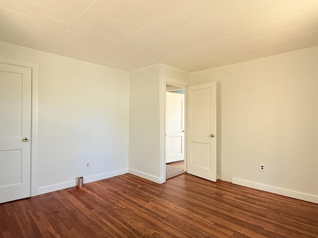 171 Granite St, Mexico, ME 04257 - unfurnished room with baseboards and dark wood finished floors