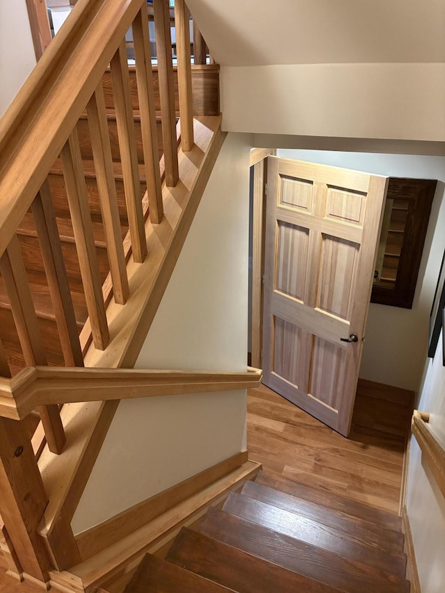 1 Mccracken Ln, Bristol, ME 04539 - stairs with wood finished floors