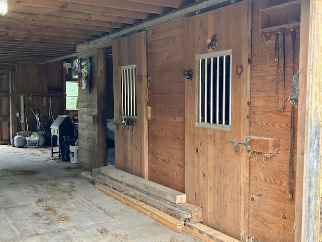 view of stable