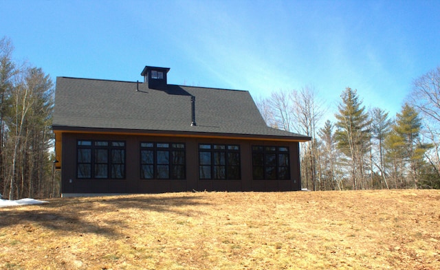 view of rear view of property