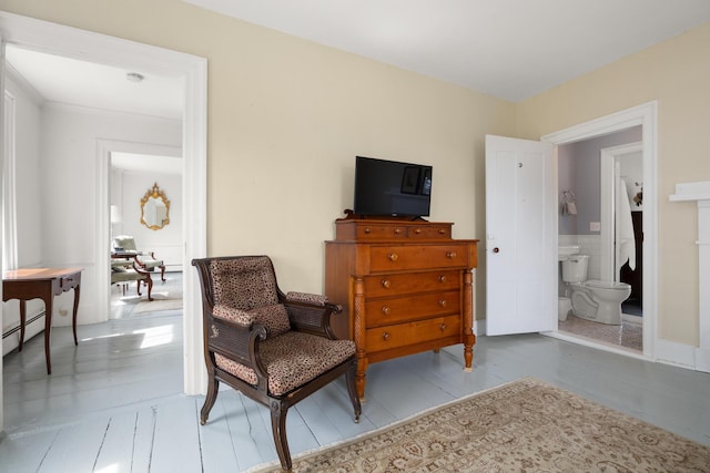 197A Perkins St, Castine, ME 04421 - sitting room featuring wood finished floors