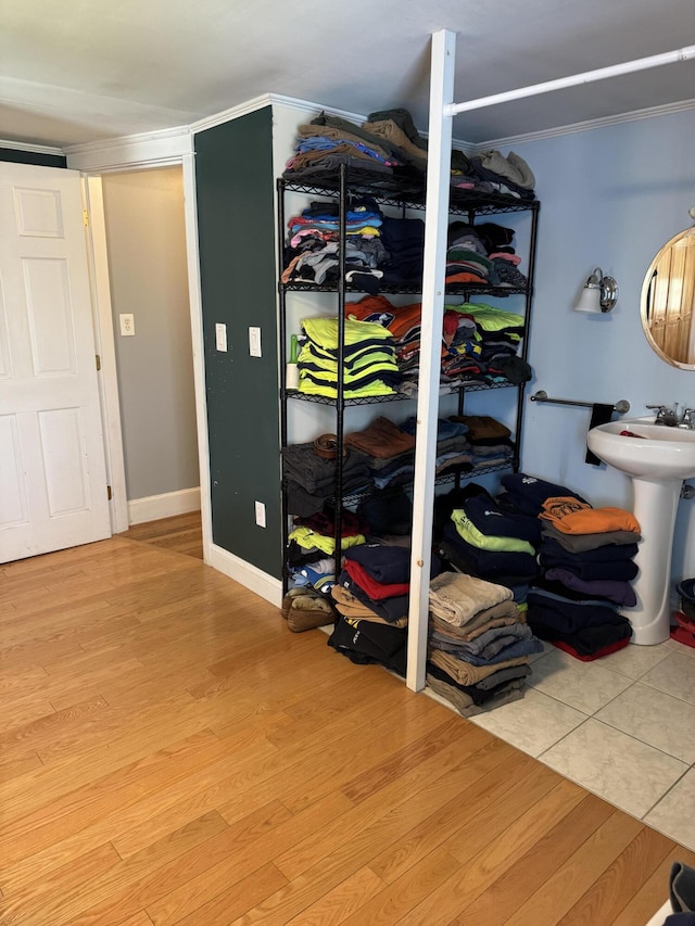 365 Snakeroot Rd, Pittsfield, ME 04967 - closet featuring a sink