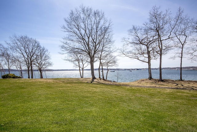 53 Jameson Point Rd Unit 24, Rockland, ME 04841 - view of yard with a water view