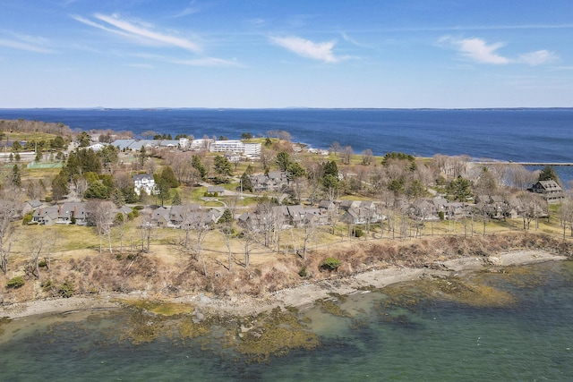 53 Jameson Point Rd Unit 24, Rockland, ME 04841 - aerial view featuring a water view