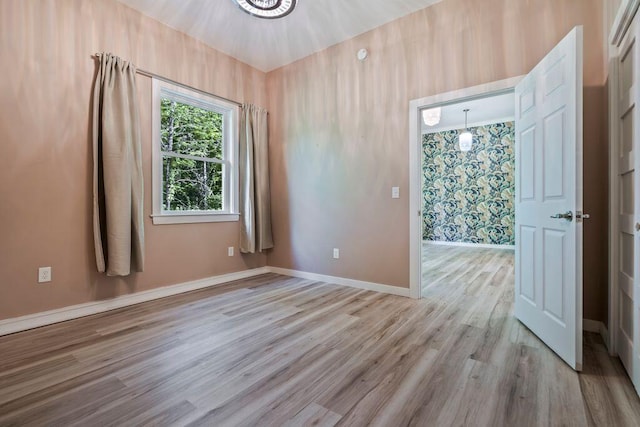 314 Meadow Rd, Topsham, ME 04086 - empty room featuring light wood finished floors and baseboards