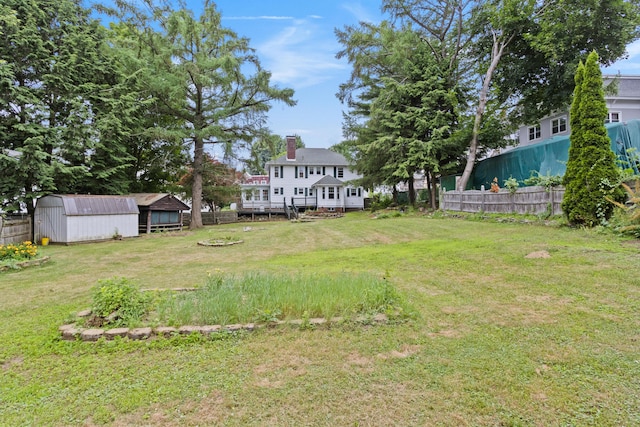 175 Summer St, Auburn, ME 04210 - view of yard with a storage unit