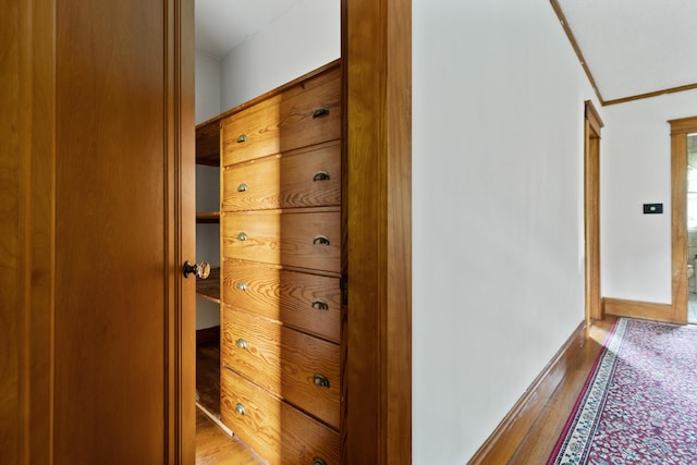 175 Summer St, Auburn, ME 04210 - detailed view of wood finished floors and ornamental molding
